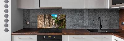 Cooker splashback Charming street