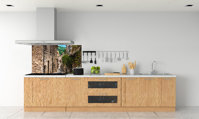 Cooker splashback Charming street