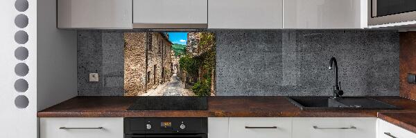 Cooker splashback Charming street