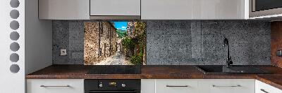 Cooker splashback Charming street