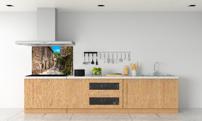 Cooker splashback Charming street