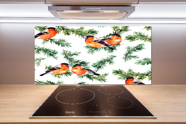 Kitchen splashback Rudzik on the conifer