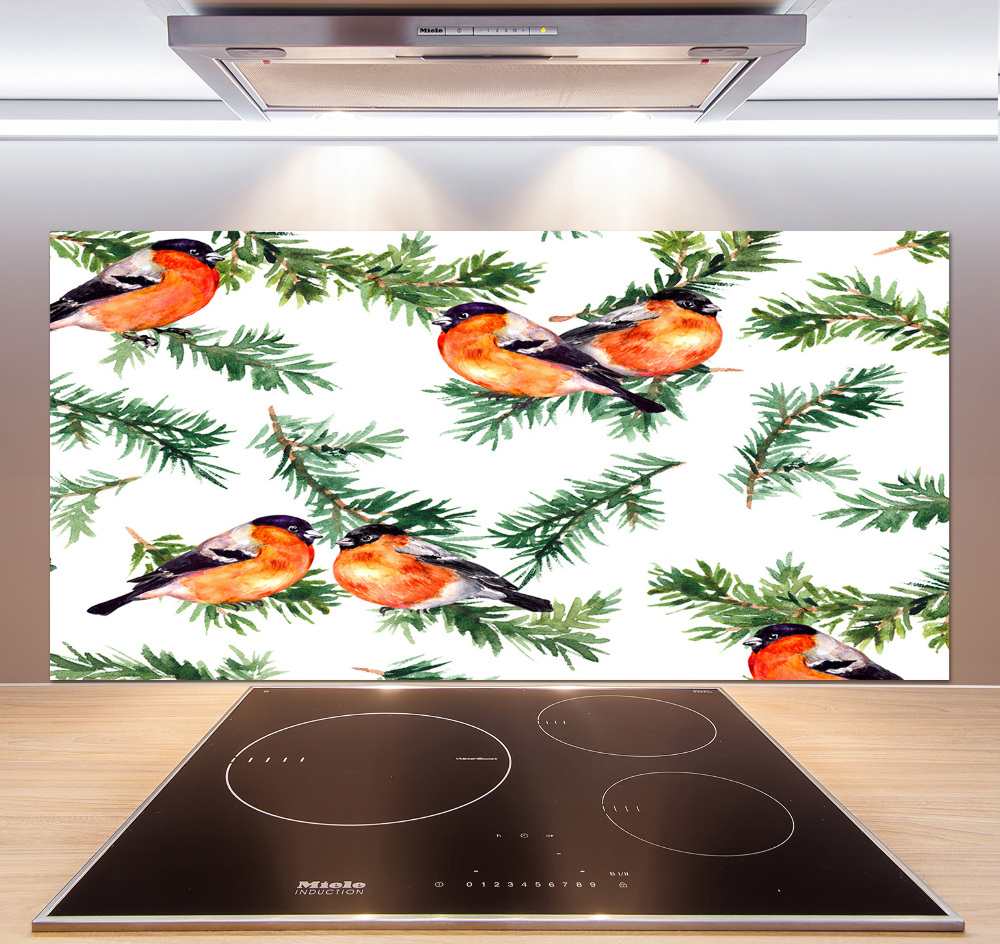 Kitchen splashback Rudzik on the conifer