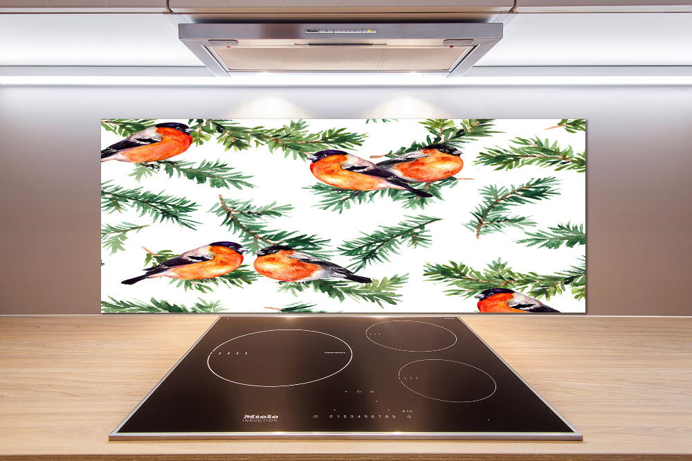 Kitchen splashback Rudzik on the conifer