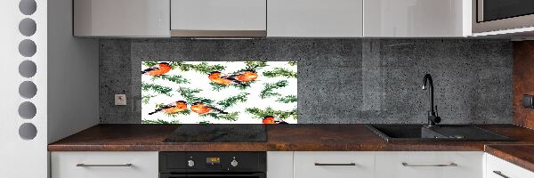 Kitchen splashback Rudzik on the conifer