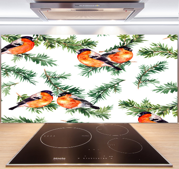 Kitchen splashback Rudzik on the conifer