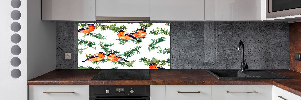 Kitchen splashback Rudzik on the conifer