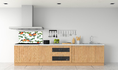 Kitchen splashback Rudzik on the conifer