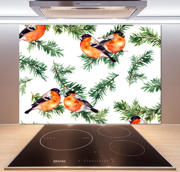 Kitchen splashback Rudzik on the conifer