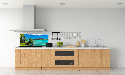 Cooker splashback Seychelles coast