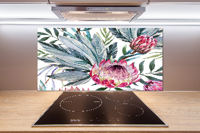 Kitchen splashback Protea