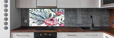 Kitchen splashback Protea