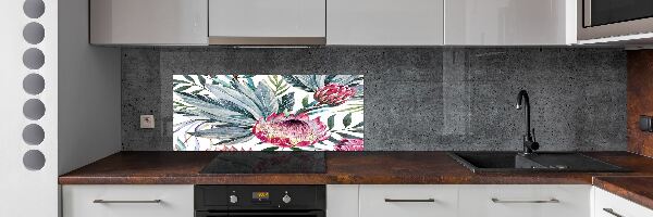 Kitchen splashback Protea