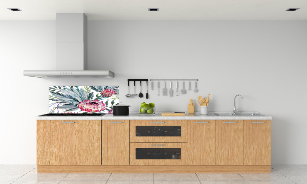 Kitchen splashback Protea