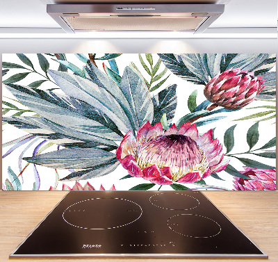 Kitchen splashback Protea