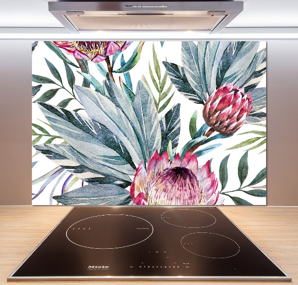 Kitchen splashback Protea