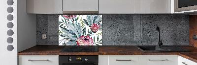 Kitchen splashback Protea