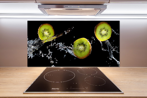 Cooker splashback Kiwi and water