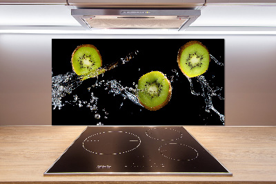 Cooker splashback Kiwi and water