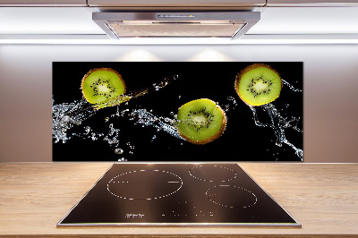 Cooker splashback Kiwi and water