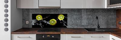 Cooker splashback Kiwi and water