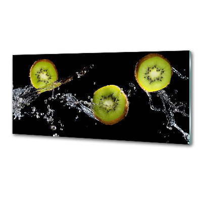 Cooker splashback Kiwi and water