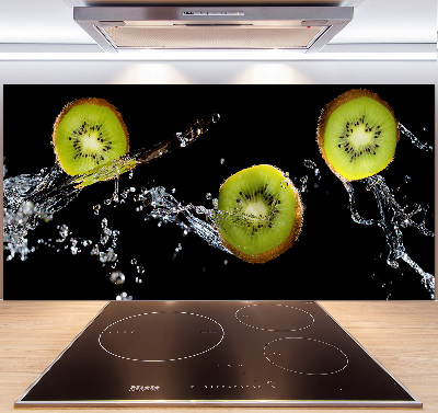 Cooker splashback Kiwi and water