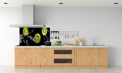 Cooker splashback Kiwi and water