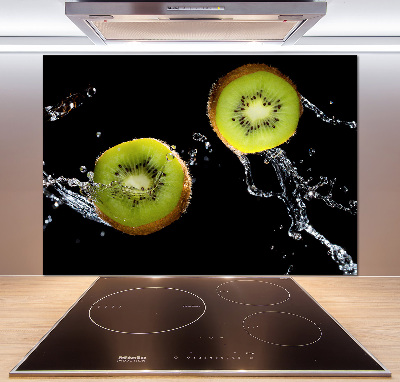 Cooker splashback Kiwi and water