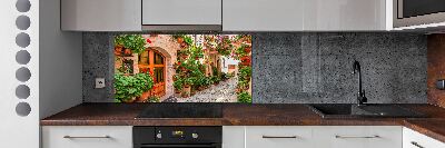 Cooker splashback Charming street