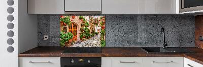 Cooker splashback Charming street