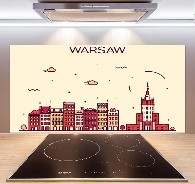 Cooker splashback Warsaw Poland