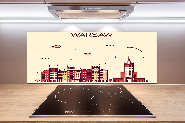 Cooker splashback Warsaw Poland