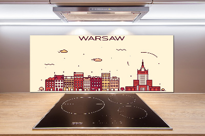 Cooker splashback Warsaw Poland