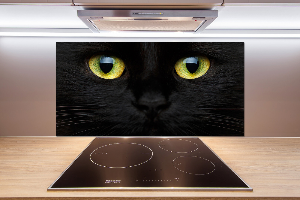 Kitchen splashback Cat's eyes