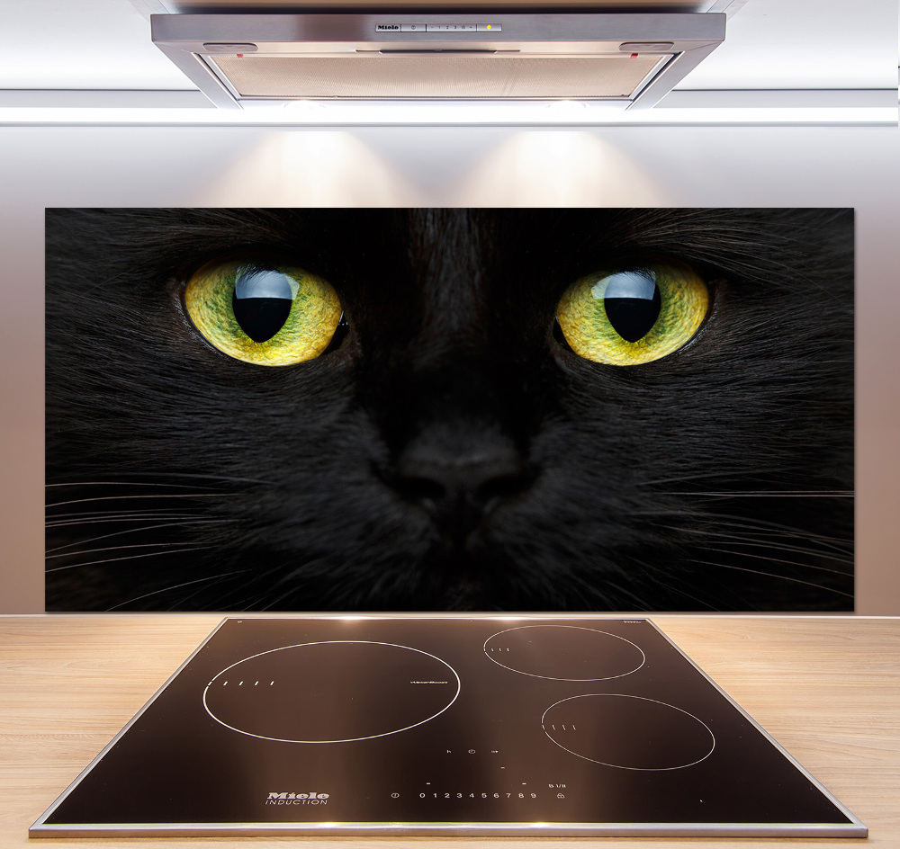 Kitchen splashback Cat's eyes