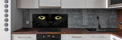 Kitchen splashback Cat's eyes