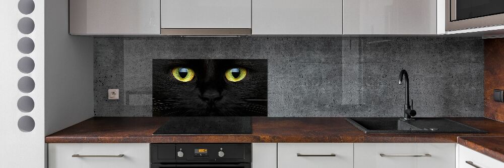 Kitchen splashback Cat's eyes