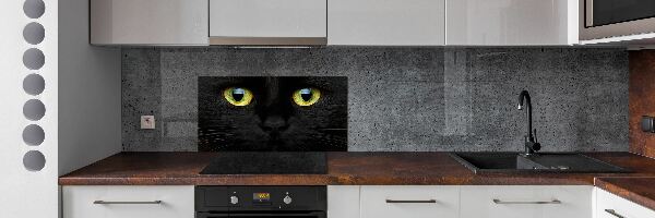 Kitchen splashback Cat's eyes