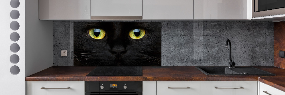 Kitchen splashback Cat's eyes