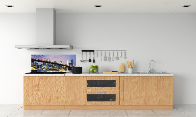 Kitchen splashback Brooklyn bridge