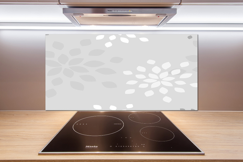 Kitchen splashback Floral pattern