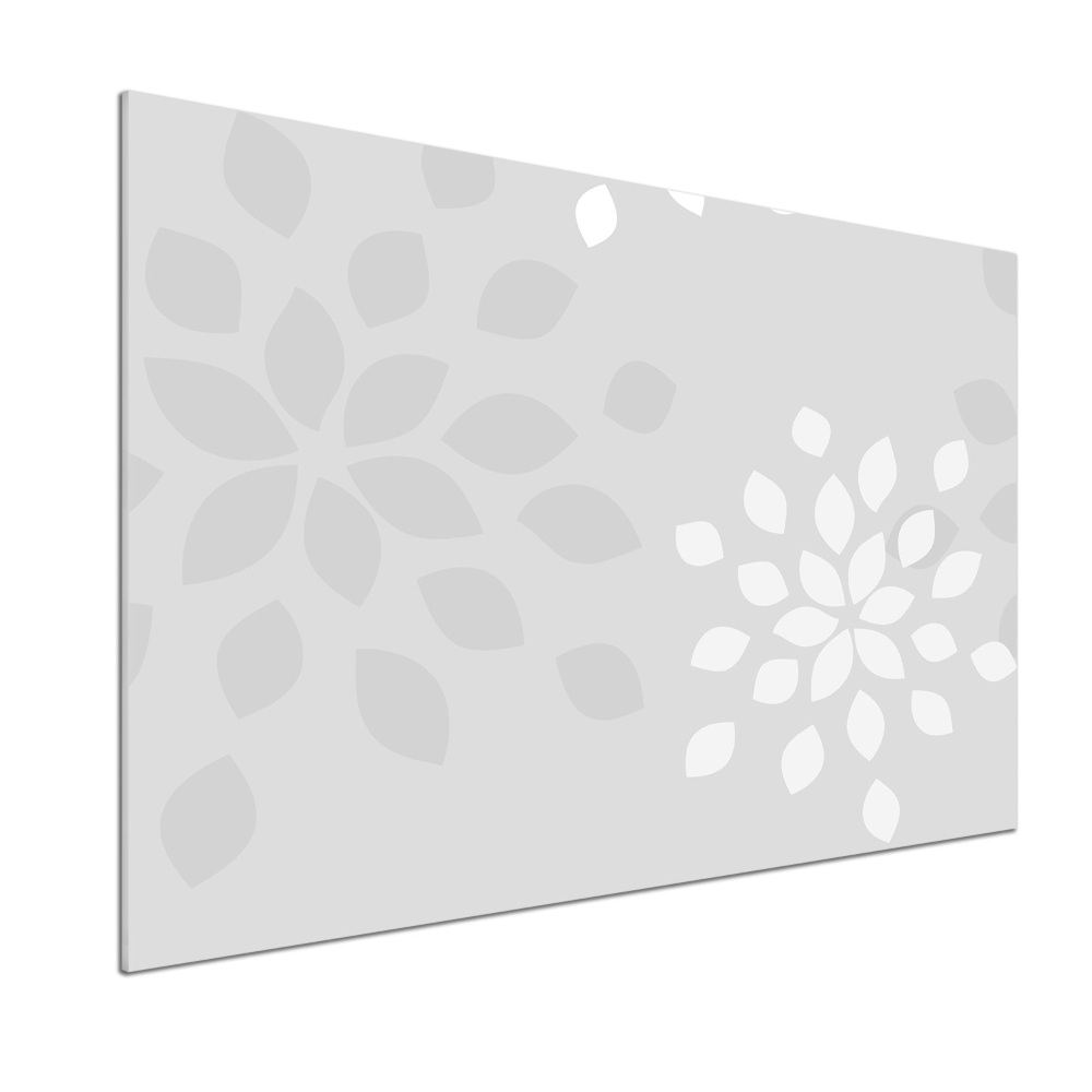 Kitchen splashback Floral pattern