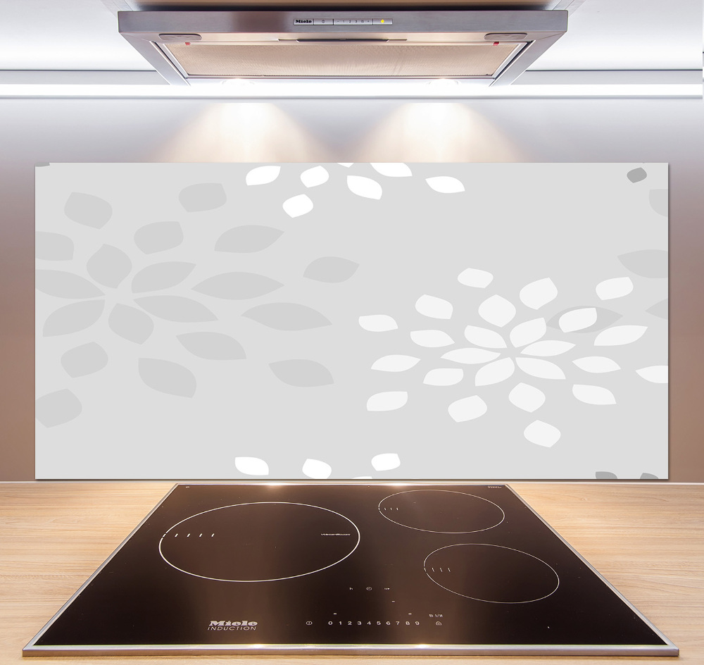 Kitchen splashback Floral pattern