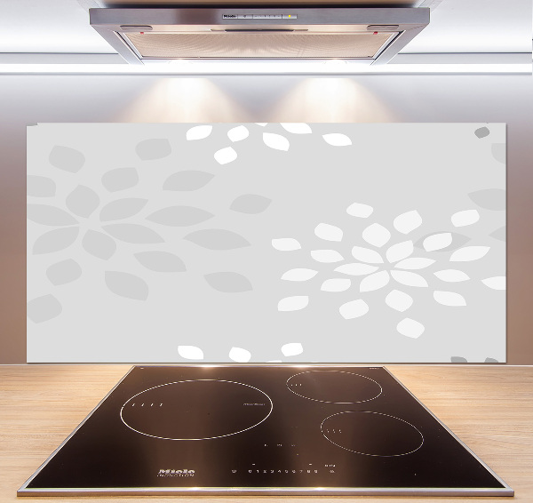 Kitchen splashback Floral pattern