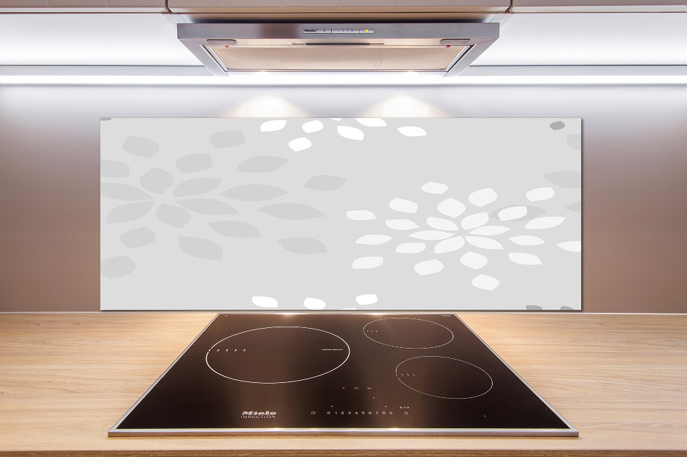 Kitchen splashback Floral pattern