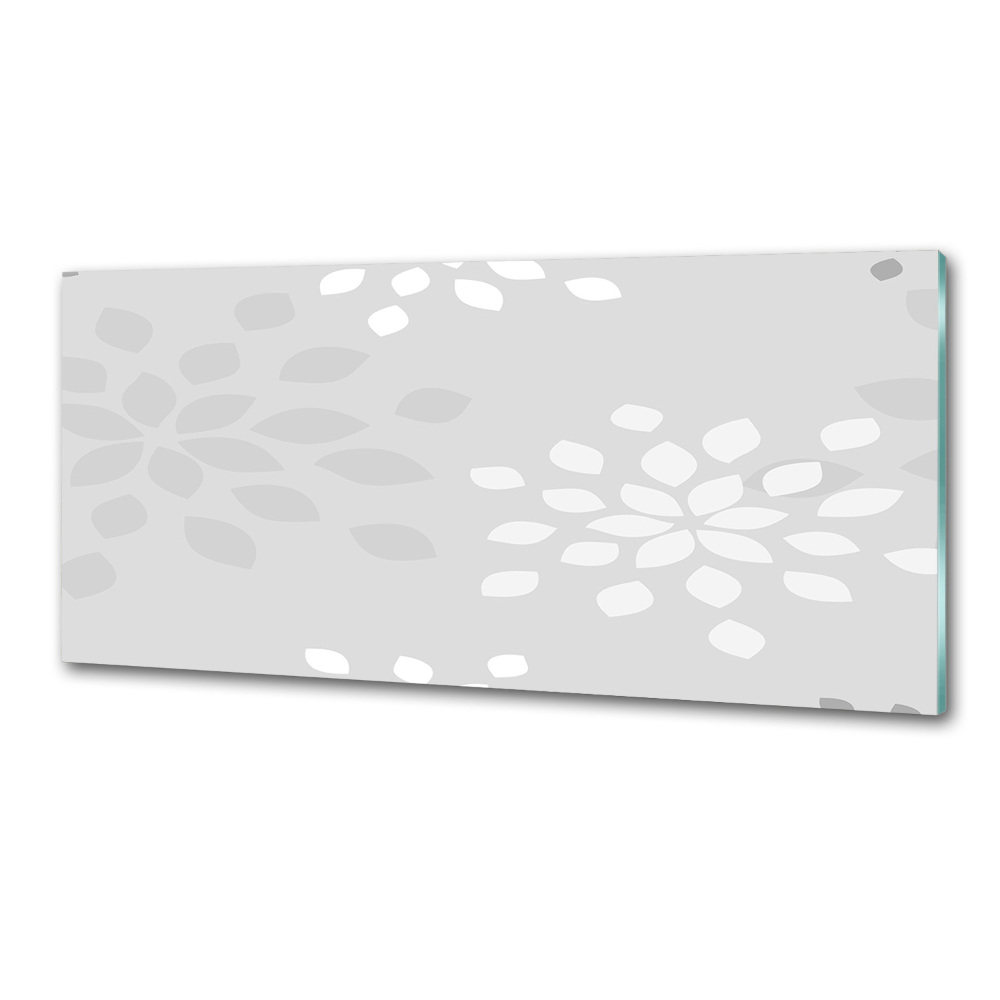 Kitchen splashback Floral pattern