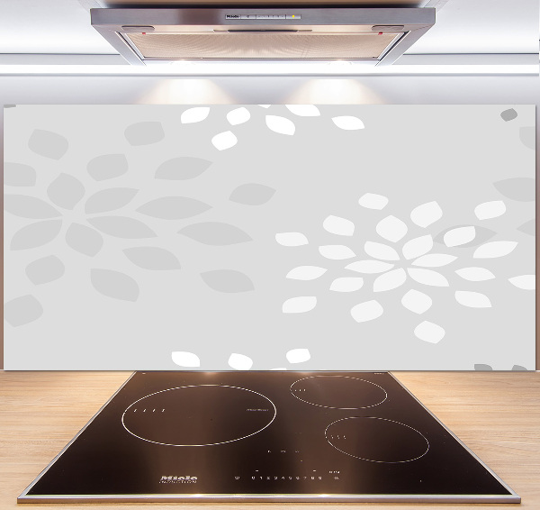 Kitchen splashback Floral pattern