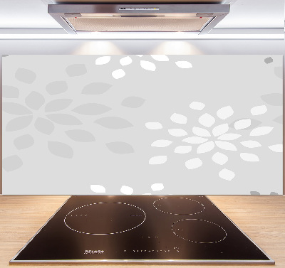 Kitchen splashback Floral pattern