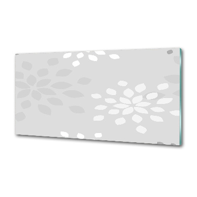 Kitchen splashback Floral pattern